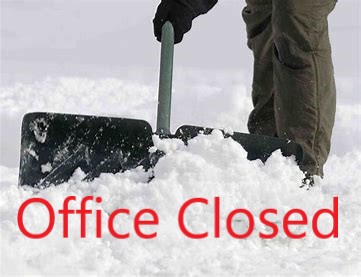 Closed Saturday 3/25/2023 Due to Weather