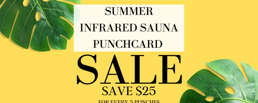 Sauna Punch Card Sale!